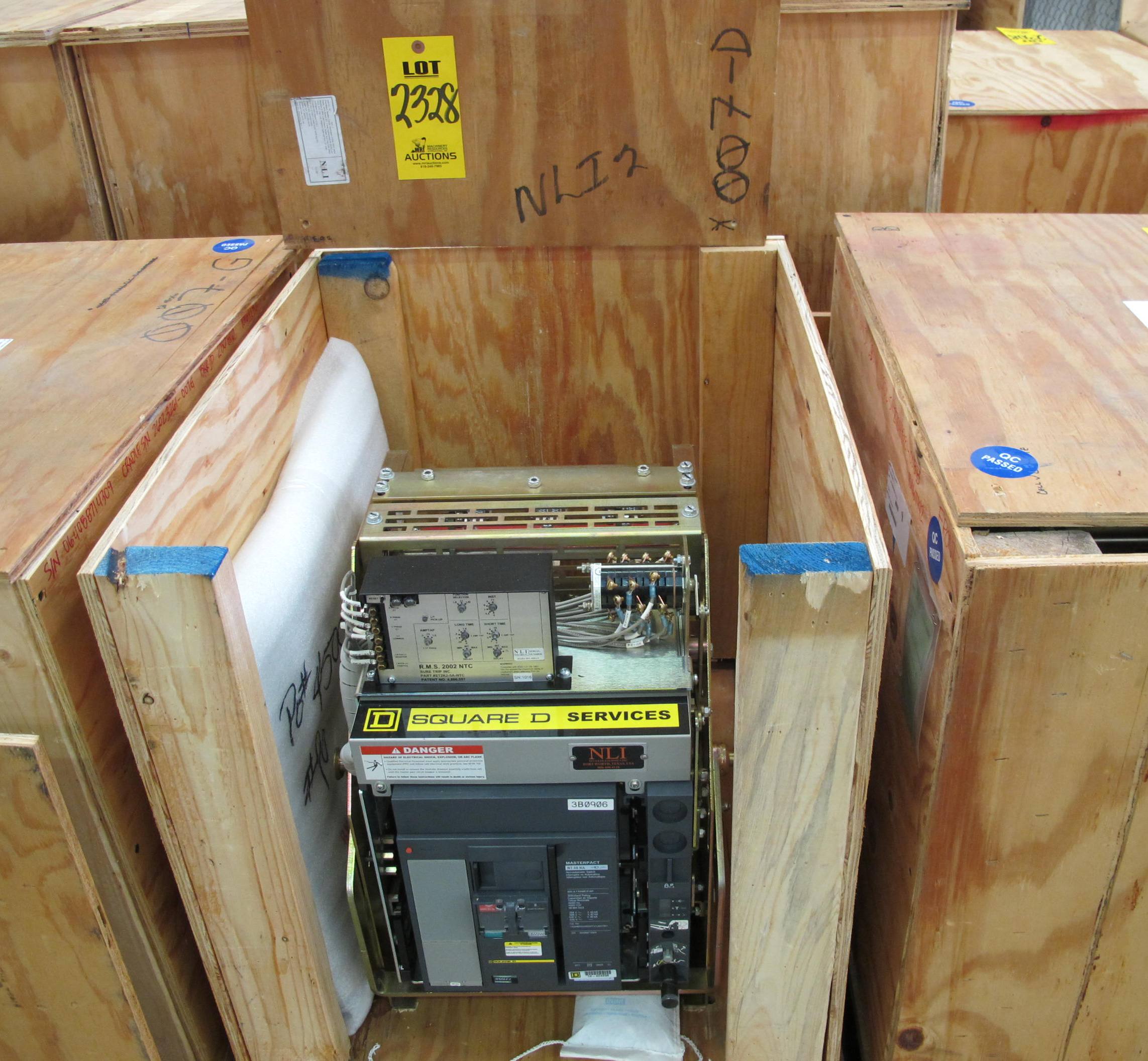 BREAKER, CIRCUIT, 600 FRAME AMP RATING, MASTERPACT NT 08N1 KIND, 3 POLE, 480 VOLT RATING SQUARE D DIRECT REPLACEMENT FOR NSR-EQ ABB K-600S ENVIRONMENTALLY QUALIFIED (EQ) FOR PENETRATION AREA (REFER TO EQDP M-85123) INCLUDES ONE NEW 18" DOOR, MOUNTS USING EXISTING HINGES > CONTINUOUS CURRENT: 600A > INTERRUPTING RATING: 30KA @ 535 VAC > 125VDC OPERATED > RMS 2002 NTC SOLID STATE, PART # NLI-NT08N1-LISB8-EODC-NSR-EQ-001 (W-44) LOADING & HANDLING FEE $15-